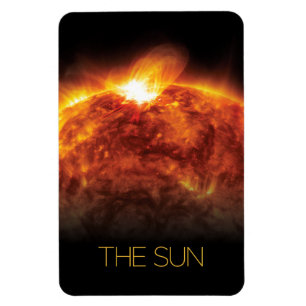 Weltraum, Galaxie, Sonnensystem, Sterne, die Sonne Magnet