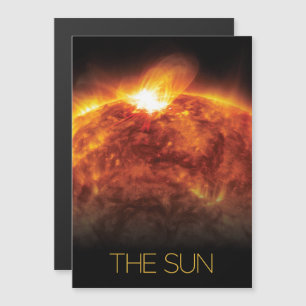 Weltraum, Galaxie, Sonnensystem, Sterne, die Sonne Magneteinladung