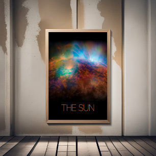 Weltraum, Galaxie, Sonnensystem, Sterne, die Sonne Poster