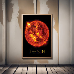 Weltraum, Galaxie, Sonnensystem, Sterne, die Sonne Poster