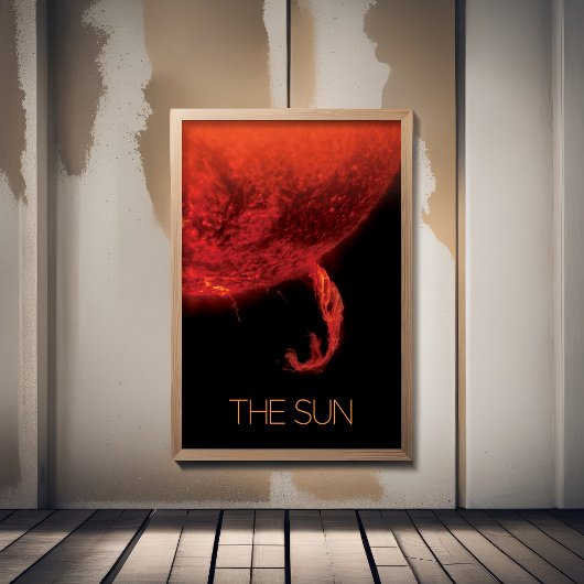 Weltraum, Galaxie, Sonnensystem, Sterne, die Sonne Poster