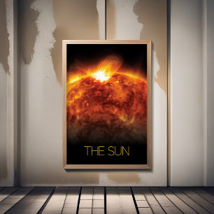 Weltraum, Galaxie, Sonnensystem, Sterne, die Sonne Poster
