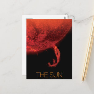 Weltraum, Galaxie, Sonnensystem, Sterne, die Sonne Postkarte