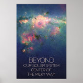 Weltraum, Galaxie, Zentrum der Milchstraße Poster (Vorne)