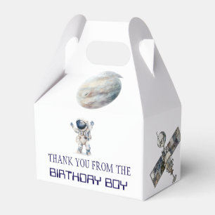 Weltraum-Geburtstag Geschenkschachtel