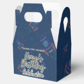 Weltraum Geburtstagsfeier Geschenkbox Geschenkschachtel (Geöffnet)