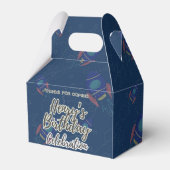 Weltraum Geburtstagsfeier Geschenkbox Geschenkschachtel (Vorderseite)