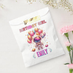 Weltraum Geburtstagsmädchen-Crew Geschenktütchen