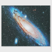Weltraum Geschenkpapier (Flach)