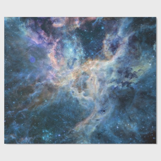 Weltraum Geschenkpapier (Flach)