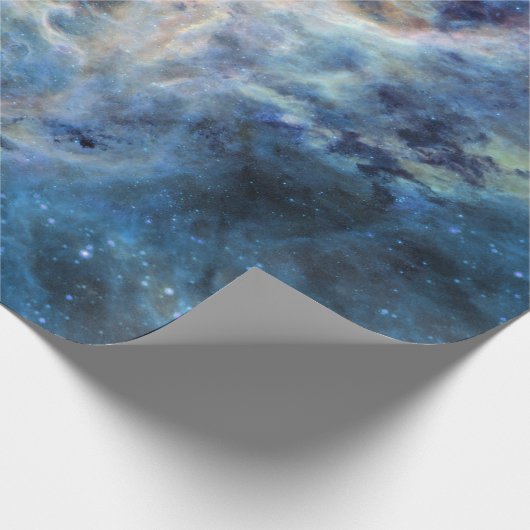 Weltraum Geschenkpapier (Ecke)