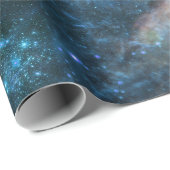 Weltraum Geschenkpapier (Rolleneckpunkt)