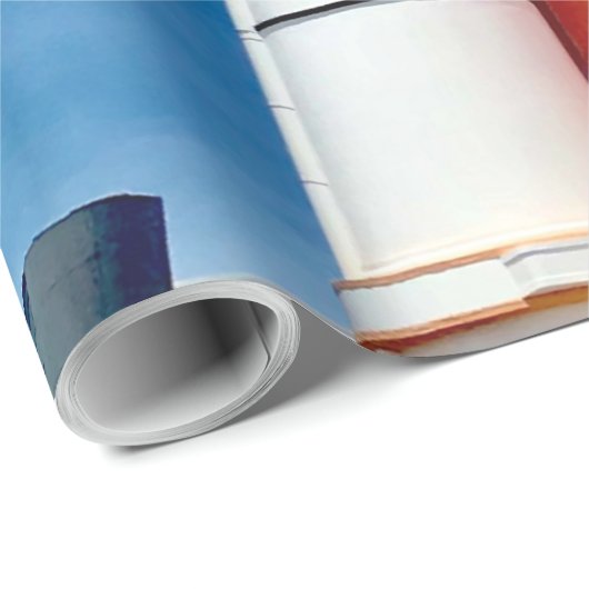 Weltraum Geschenkpapier (Rolleneckpunkt)