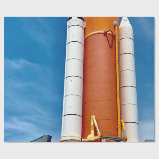 Weltraum Geschenkpapier (Flach)