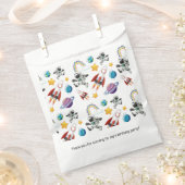 Weltraum Geschenktütchen (Ausgeschnitten)