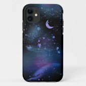 Weltraum Glitzer NASA Astronomischer Mondmond Case-Mate iPhone Hülle (Rückseite)