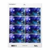 Weltraum-Hintergrund mit Sternen (Vorne)