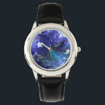 Weltraum-Hintergrund mit Sternen Armbanduhr<br><div class="desc">Leerzeichen mit Sternen</div>