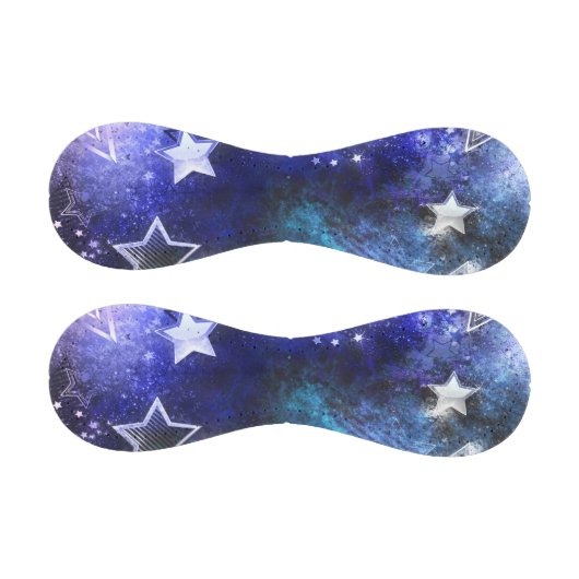 Weltraum-Hintergrund mit Sternen Baseball (Paneele)