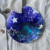 Weltraum-Hintergrund mit Sternen Button (Beispiel)