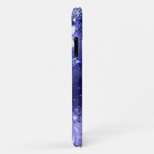 Weltraum-Hintergrund mit Sternen Case-Mate iPhone Hülle (Hinten/Rechts)