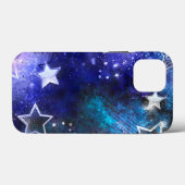 Weltraum-Hintergrund mit Sternen Case-Mate iPhone Hülle (Rückseite (Horizontal))