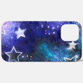 Weltraum-Hintergrund mit Sternen Case-Mate iPhone Hülle (Rückseite (Horizontal))