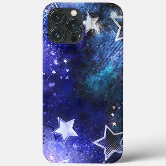 Weltraum-Hintergrund mit Sternen Case-Mate iPhone Hülle (Rückseite)