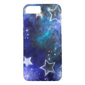 Weltraum-Hintergrund mit Sternen Case-Mate iPhone Hülle (Rückseite)