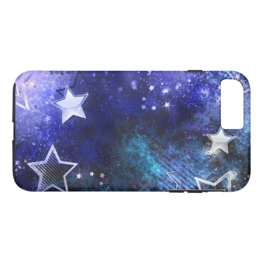 Weltraum-Hintergrund mit Sternen Case-Mate iPhone Hülle (Rückseite (Horizontal))