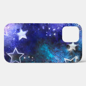 Weltraum-Hintergrund mit Sternen Case-Mate iPhone Hülle (Rückseite (Horizontal))