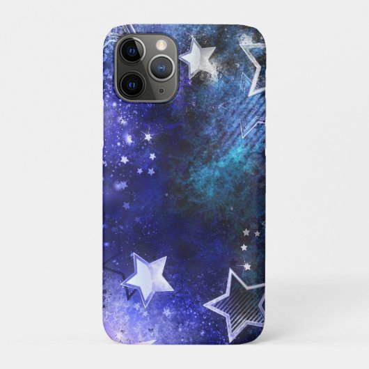 Weltraum-Hintergrund mit Sternen Case-Mate iPhone Hülle (Rückseite)