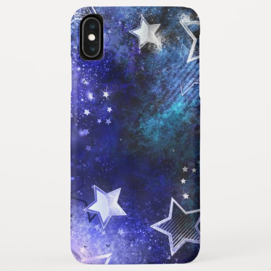 Weltraum-Hintergrund mit Sternen Case-Mate iPhone Hülle (Rückseite)