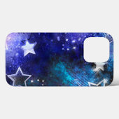 Weltraum-Hintergrund mit Sternen Case-Mate iPhone Hülle (Rückseite (Horizontal))