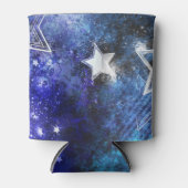 Weltraum-Hintergrund mit Sternen Dosenkühler (Vorderseite)