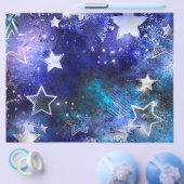 Weltraum-Hintergrund mit Sternen Flyer (Einzeln)