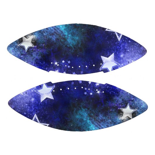 Weltraum-Hintergrund mit Sternen Football (Paneele)