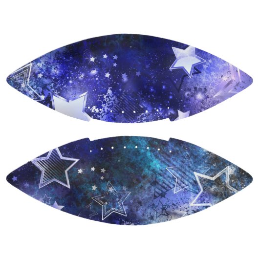 Weltraum-Hintergrund mit Sternen Football (Paneele)