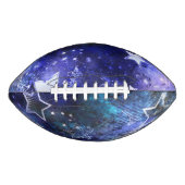 Weltraum-Hintergrund mit Sternen Football (Vorderseite)