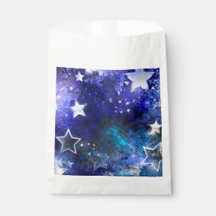 Weltraum-Hintergrund mit Sternen Geschenktütchen