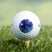 Weltraum-Hintergrund mit Sternen Golfball (Insitu T-Shirt)