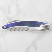 Weltraum-Hintergrund mit Sternen Kellnermesser (Rückseite)