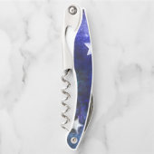 Weltraum-Hintergrund mit Sternen Kellnermesser (Vorderseite)