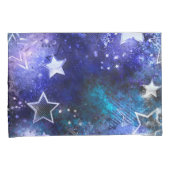 Weltraum-Hintergrund mit Sternen Kissenbezug (Vorderseite-Rechts)