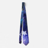 Weltraum-Hintergrund mit Sternen Krawatte (Rückseite)