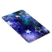 Weltraum-Hintergrund mit Sternen Magnet (Rechte Seite)