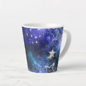 Weltraum-Hintergrund mit Sternen Milchtasse (Rechte Ecke)