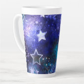 Weltraum-Hintergrund mit Sternen Milchtasse (Linke Ecke)