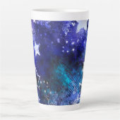 Weltraum-Hintergrund mit Sternen Milchtasse (Vorderseite)