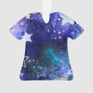 Weltraum-Hintergrund mit Sternen Ornament